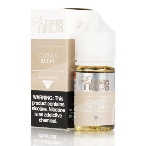 Naked100 - Salt 30mL - Cuban Blend - 35MG