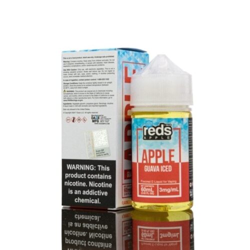 7 Daze - Reds Apple Guava Iced - 60mL