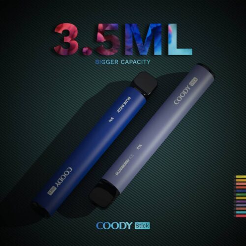 Coody Stick Desechable 5% Nicotina 3.5 ml (1000 caladas).