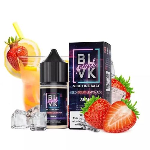 01 BLVK Pink-Nicotine-Salt-Iced-Berry-Lemonade-30mL..