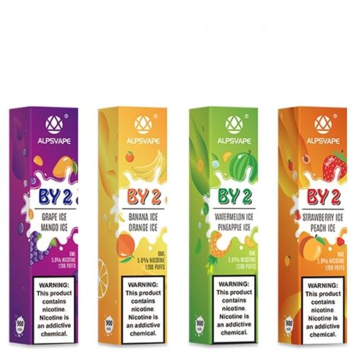 ALPSVAPE BY2- 5% Nicotina- 6ml (2000 Caladas).