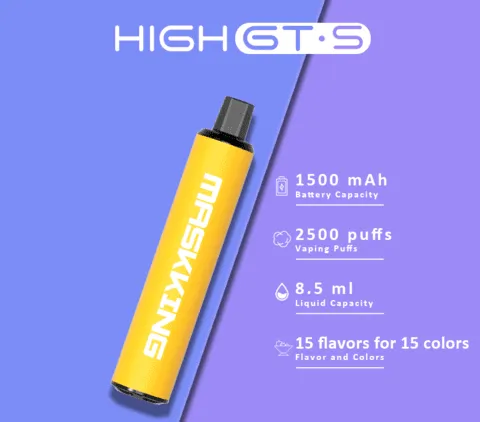 descripcion 2- Maskking GTS Vape Desechable al mejor precio | Vapelab