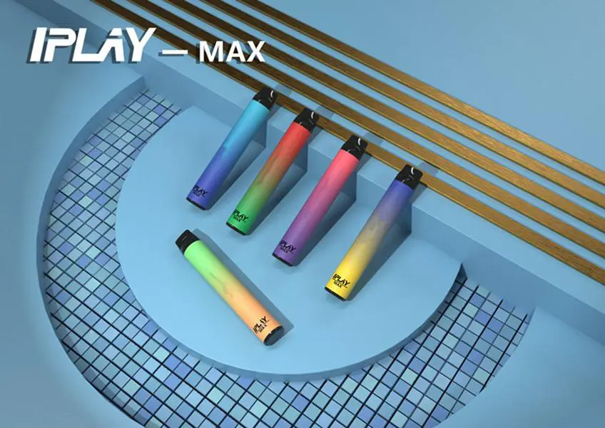 iPlay Max vape desechable 5% nicotina 2500 puffs sabores frutales mentolados vapelab