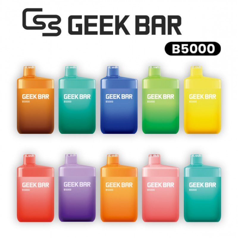 Geek Bar - B5000 Salt Nic 5% Vape Desechable - 5000+ Caladas