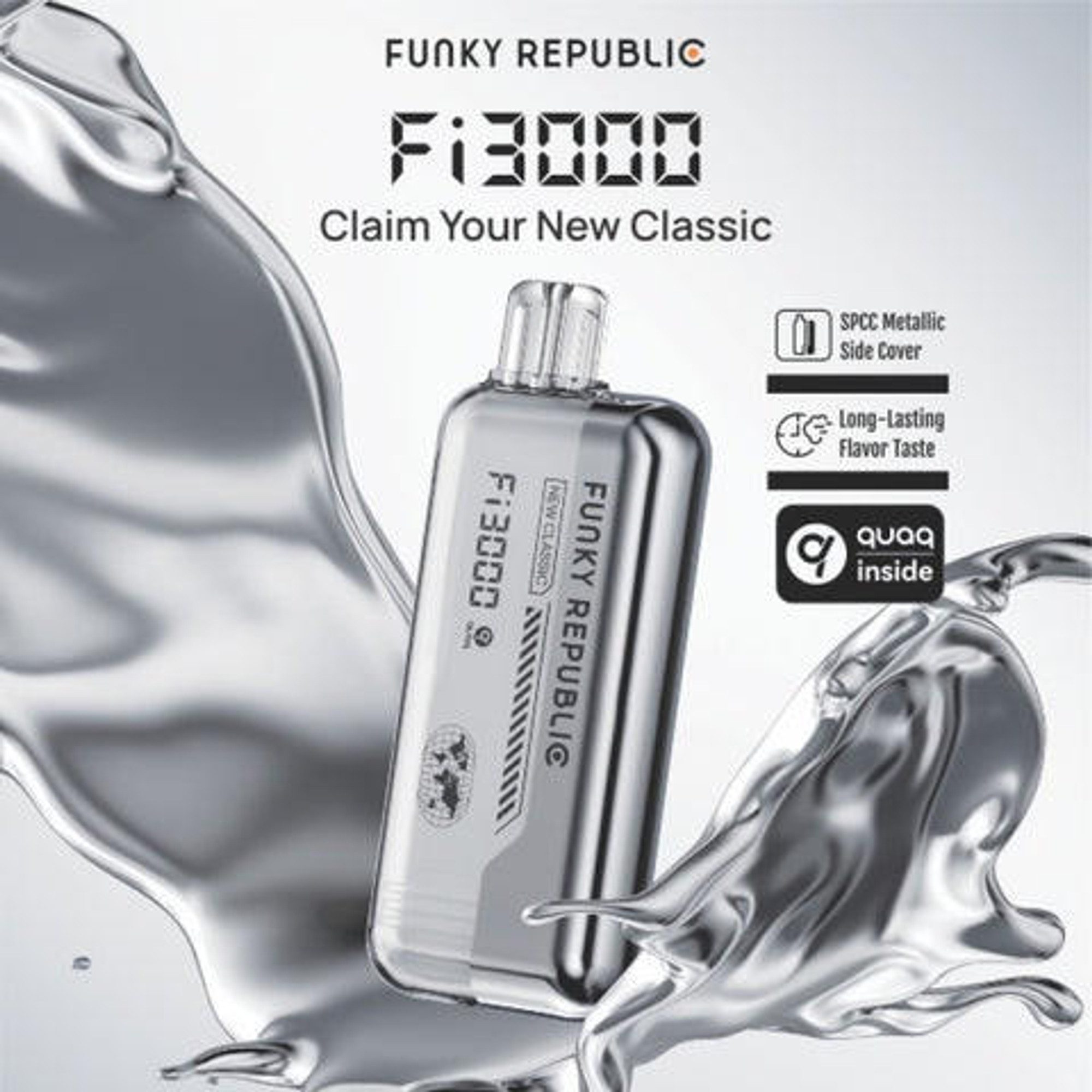 Funky Republic Fi3000 | 4% Nicotina 3000+ Puffs