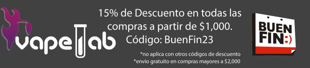 Vapelab Buen Fin 2023 oferta