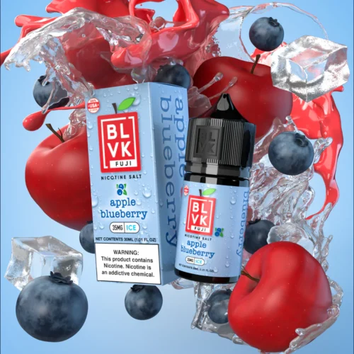 BLVK Fuji Apple blueberry ice