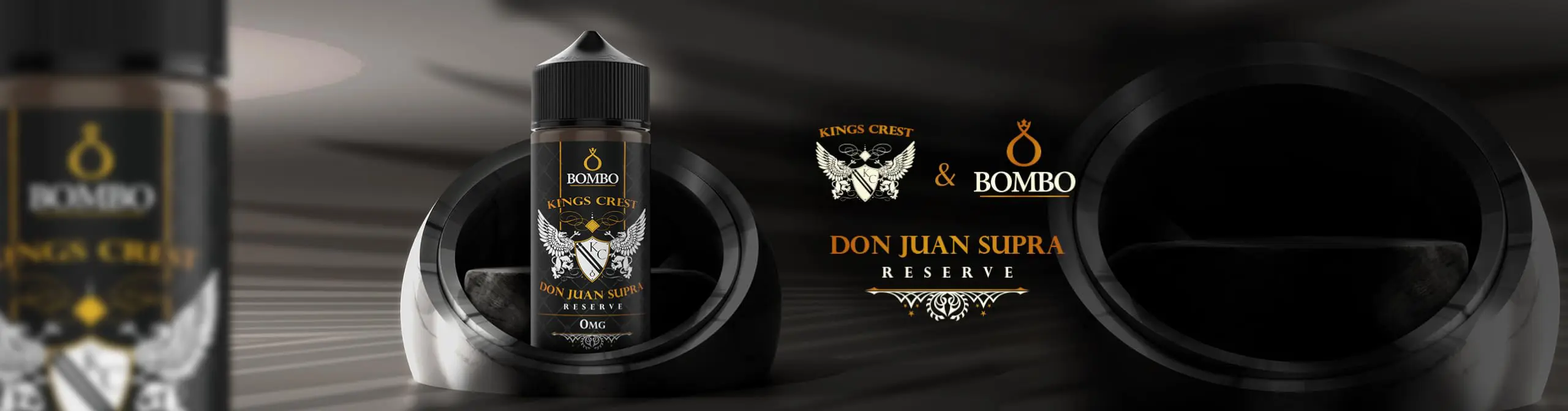 King's Crest Don Juan Supra Reserve E-Liquid 120ml sabor premium en TouchVapes