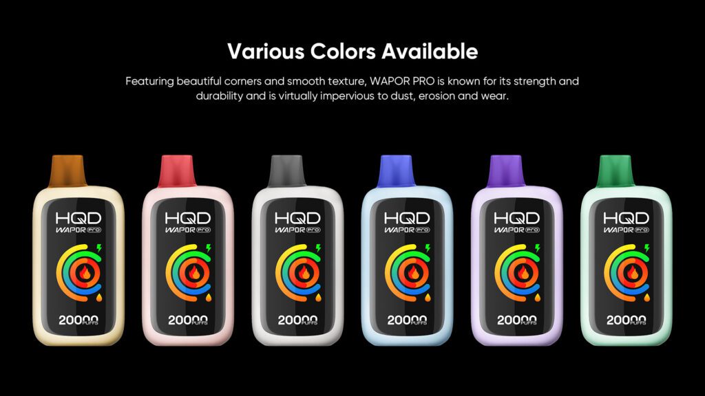 HQD Wapor Pro 20K | 5% Nicotina +20000 Puffs