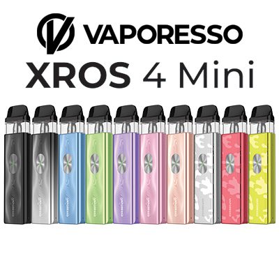 VAPORESSO - XROS 4 Mini Kit - 1000mAH - 2ml