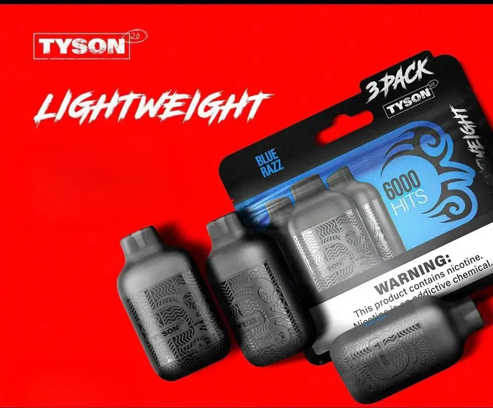 descripcion1 - Tyson Lightweight Vape 2K al mejor precio | Vapelab