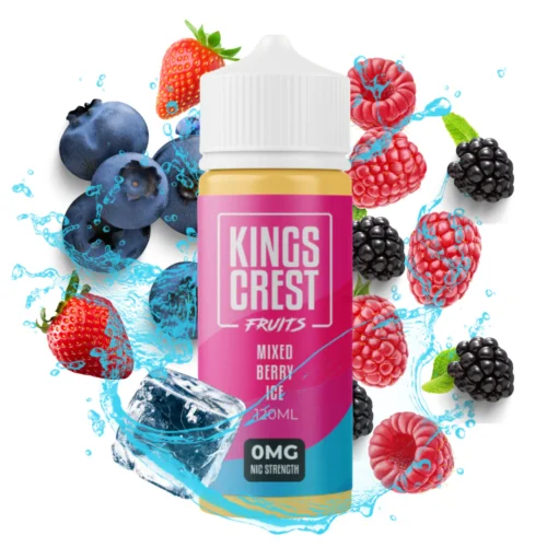 King´s Crest Fruits - Mixed Berry Ice - 120ml