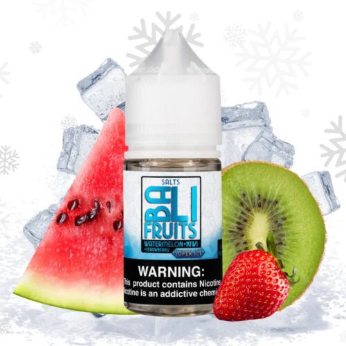 Bali Fruits - Watermelon Kiwi Strawberry Super Ice - Salts 30ml