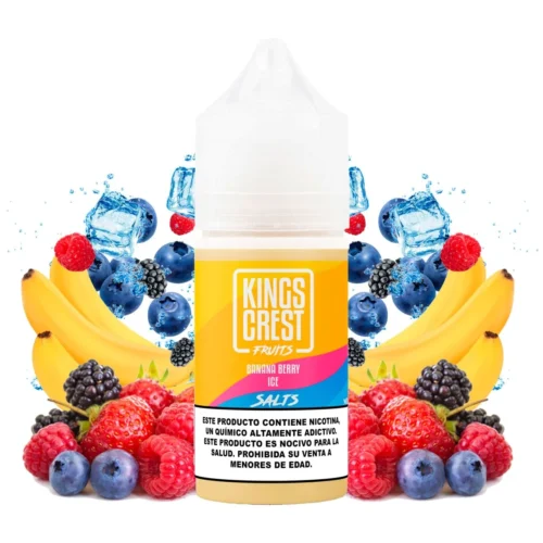 King´s Crest Fruits - Banana Berry Ice - Salts 30ml