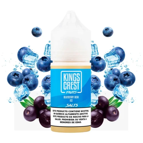 King´s Crest Fruits - Blueberry Acaí Ice - Salts 30ml