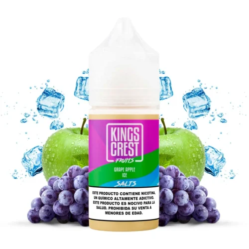 King´s Crest Fruits - Grape Apple Ice - Salts 30ml