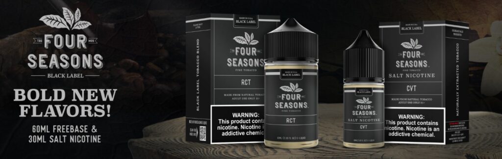 Four Seasons - Black Label VCT - Salt Nic 30ml