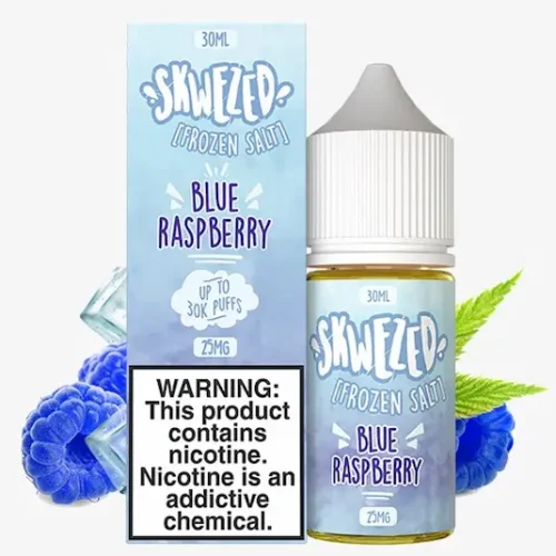 Skwezed Frozen Salt Blue Raspberry