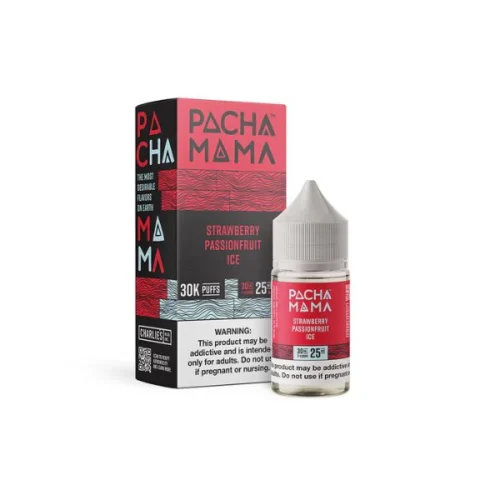 Pachamama PLUS Metatine Salt Strawberry Passionfruit Ice | E-Liquid 30ml