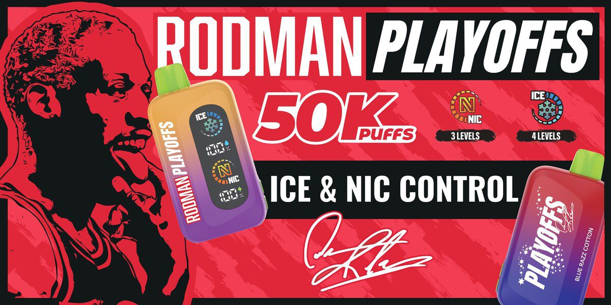 Rodman 50K | 5% Nicotina + 50000 Puffs