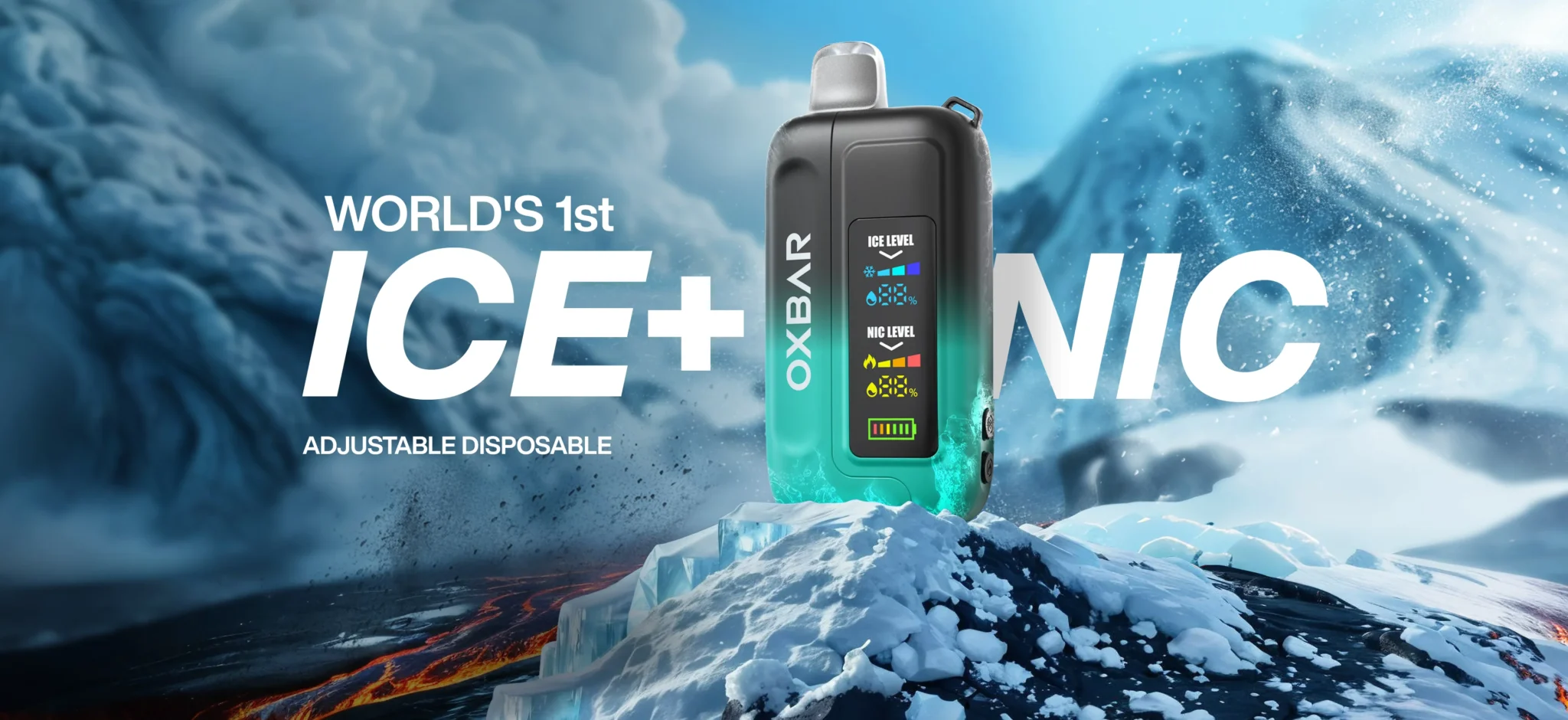 Oxbar Icenic 35K vape desechable original con diseño compacto y experiencia ajustable disponible en Vapelab