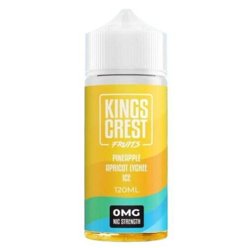 King's Crest Fruits - Pineapple Apricot Lychee Ice | E-Liquid 120ml
