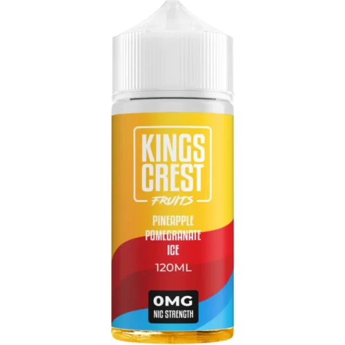 King's Crest Fruits - Pineapple Pomegranate Ice | E-Liquid 120ml