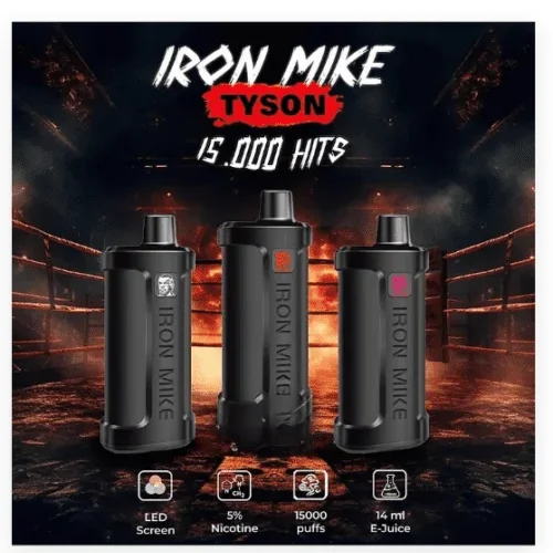 Tyson Iron Mike 15K Vape al mejor precio | Vapelab