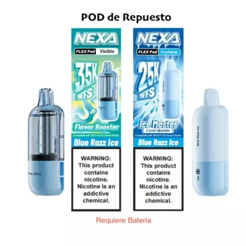 Nexa Flex Pod de 25K-35K Puffs 5% Nicotina premium | Vapelab