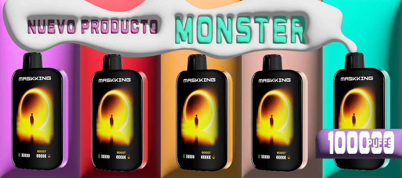 Vape Maskking Monster 100K alta duración con 5% nicotina