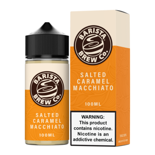 Barista Brew Co. Salted Caramel Macchiato | 100ml E - Liquid