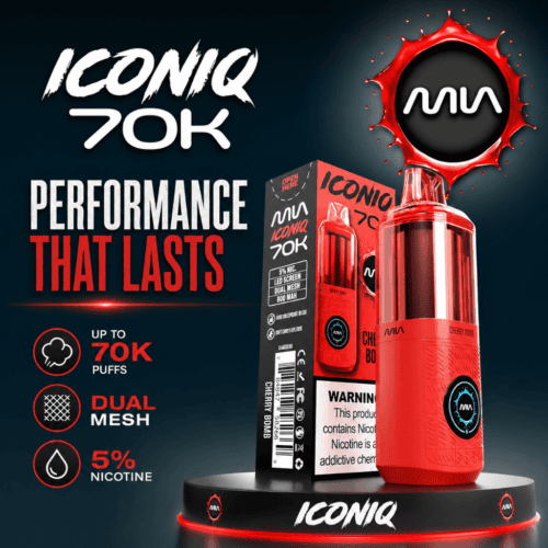 MIA ICONIQ 70K | 5% Nicotina +70000 Puffs